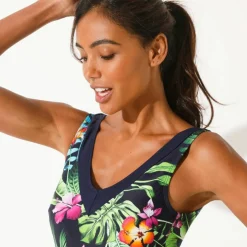 Maillot de bain 1 pièce imprimé Banna
