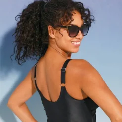 Maillot de bain 1 pièce Solaro décolleté foulard