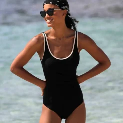 Maillot de bain 1 pièce uni gainant Ilaya