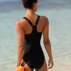 Maillot de bain 1 pièce uni Lohena, spécial maintien