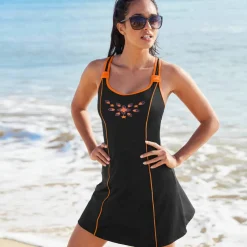 Maillot de bain une pièce avec jupette