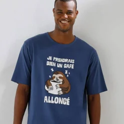 Maxi T-shirt pyjama imprimé 