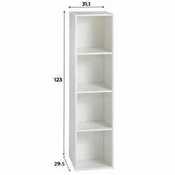 Meuble colonne ORIGAME - 4 cases