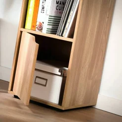 Meuble de rangement STAVRA – 4 cases, 2 portes