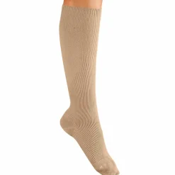 Mi-bas contention coton majoritaire - lot de 2 paires