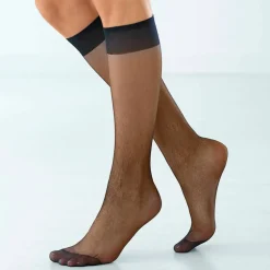 Mi-bas mousse - lot de 10 paires