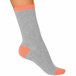 Mi-chaussettes contrastées - lot de 5 paires