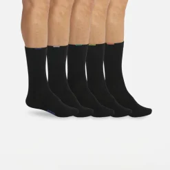 Mi-chaussettes coton mélangé EcoDIM® - lot de 5 paires