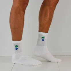 Mi-chaussettes motifs sport - lot de 10 paires