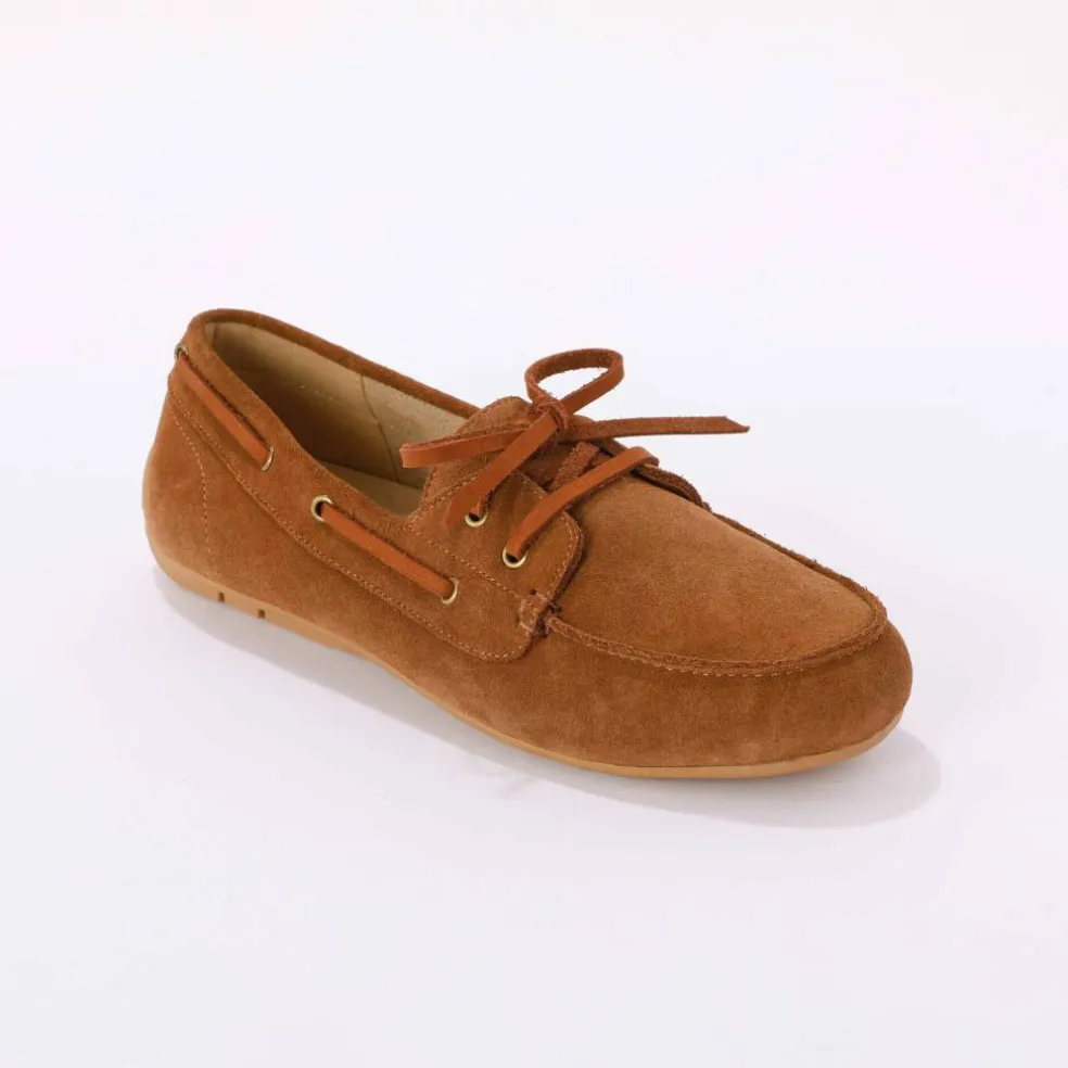 Mocassins bateau en cuir