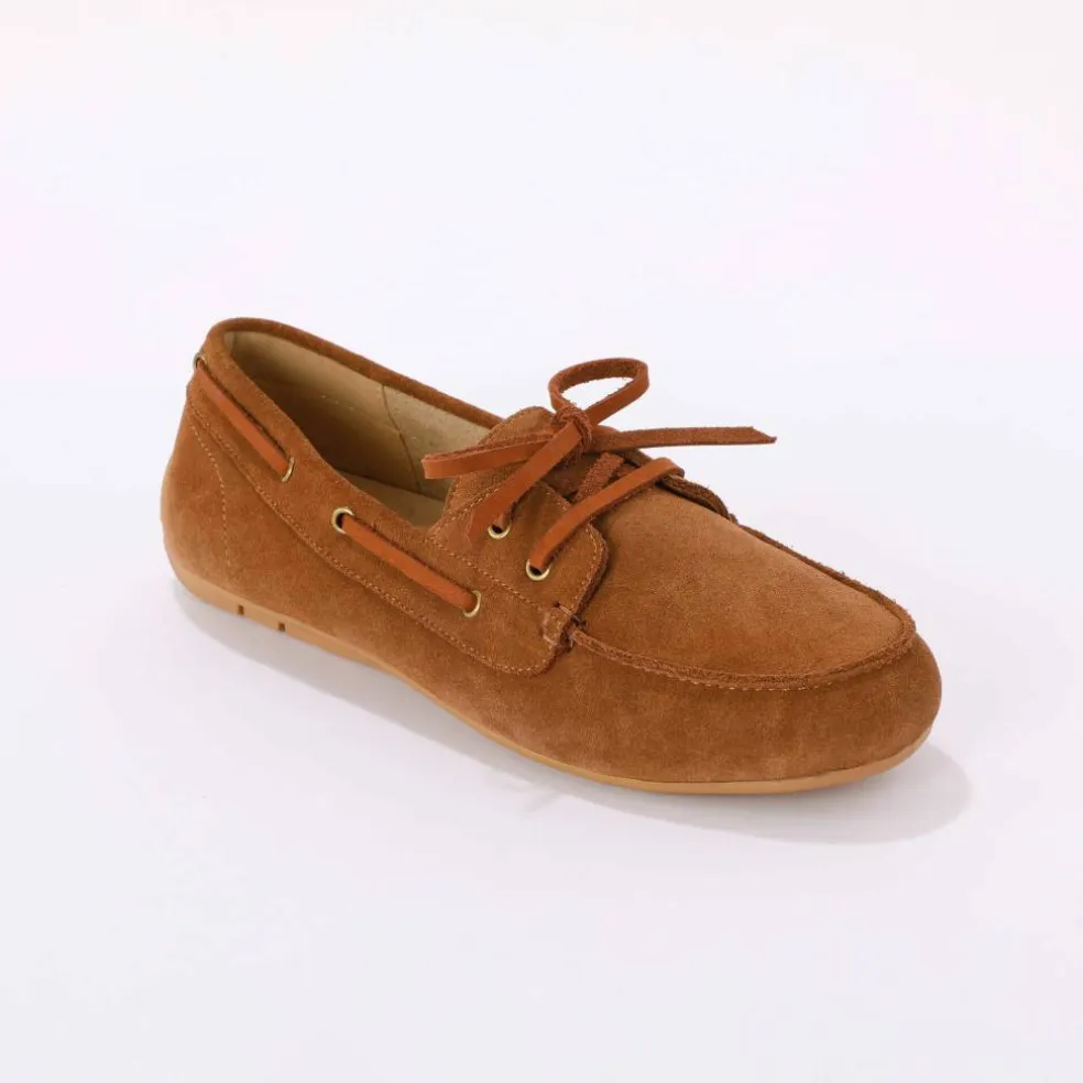 Mocassins bateau en cuir