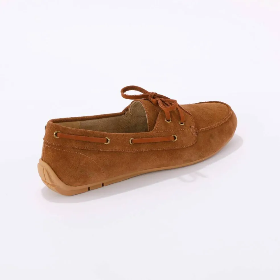 Mocassins bateau en cuir