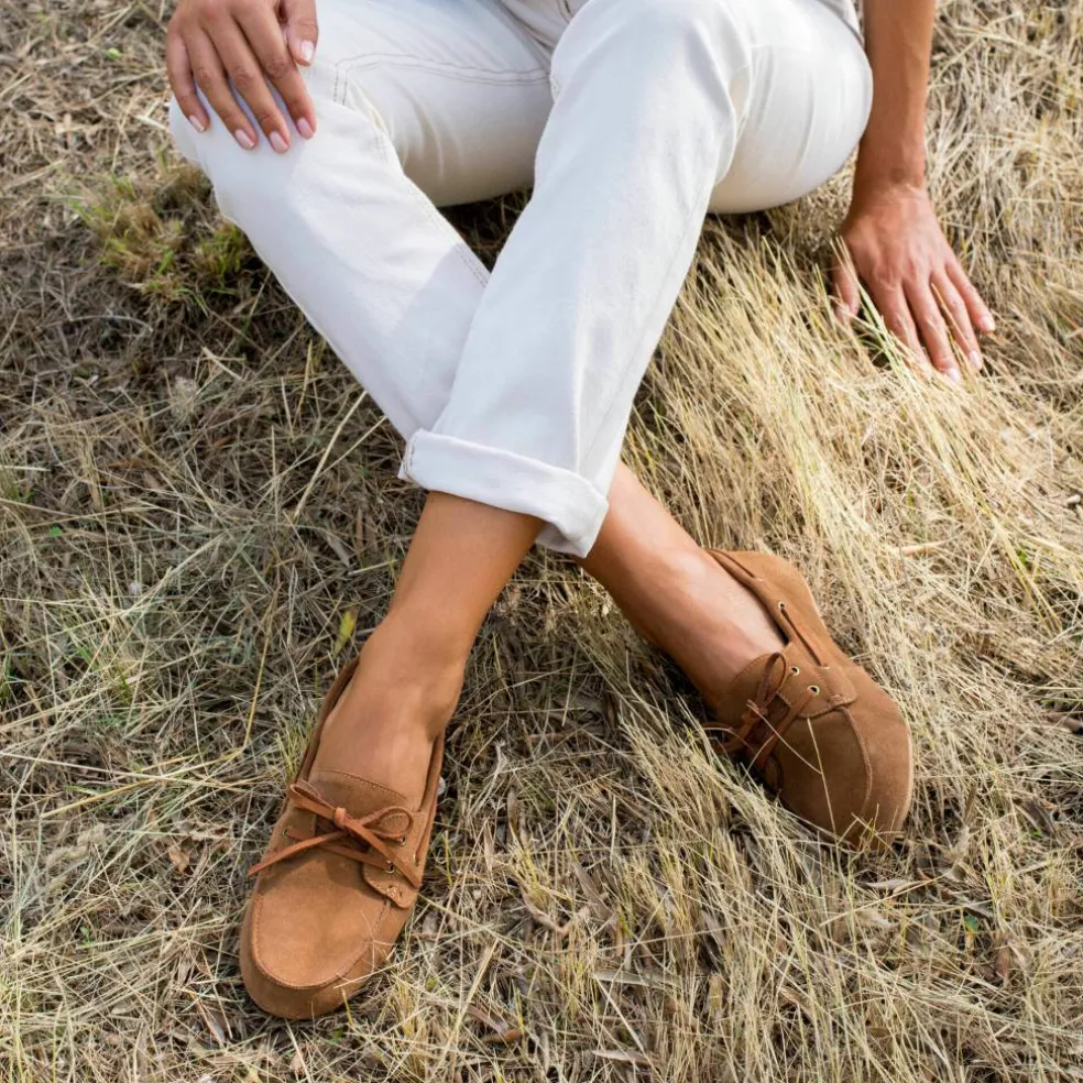 Mocassins bateau en cuir