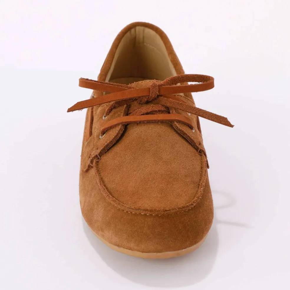 Mocassins bateau en cuir