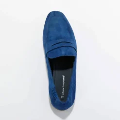 Mocassins croûte de cuir