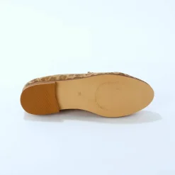 Mocassins cuir léopard