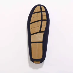 Mocassins en cuir ultra-souple à liens