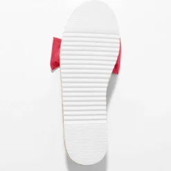 Mocassins espadrilles noeud à semelle corde crantée