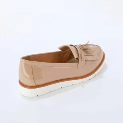 Mocassins à pompons