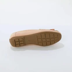 Mocassins souples textile microfibre