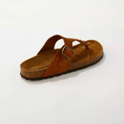 Mule entredoigt croûte de cuir certifié LWG