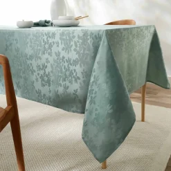 Nappe damassée feuillages Colombine®
