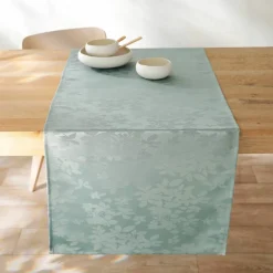 Nappe damassée feuillages Colombine®