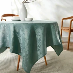 Nappe damassée feuillages Colombine®