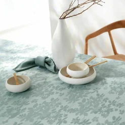 Nappe damassée feuillages Colombine®