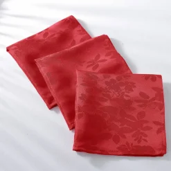 Nappe damassée feuillages Colombine®
