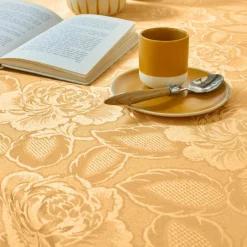 Nappe jacquard damassé