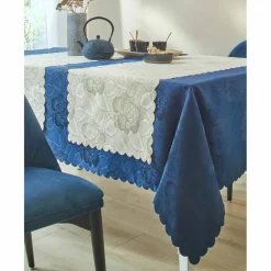 Nappe jacquard damassé