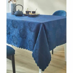 Nappe jacquard damassé