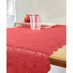 Nappe jacquard damassé