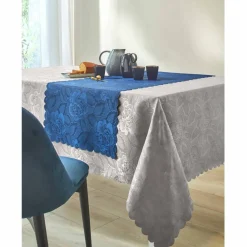 Nappe jacquard damassé