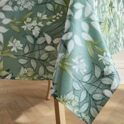 Nappe toile cirée imprimé feuillage