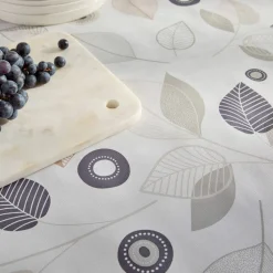 Nappe toile cirée imprimé feuilles