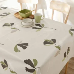 Nappe toile cirée imprimé fleurs