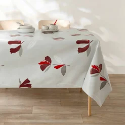 Nappe toile cirée imprimé fleurs