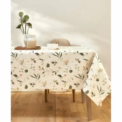 Nappe toile cirée imprimé Florale