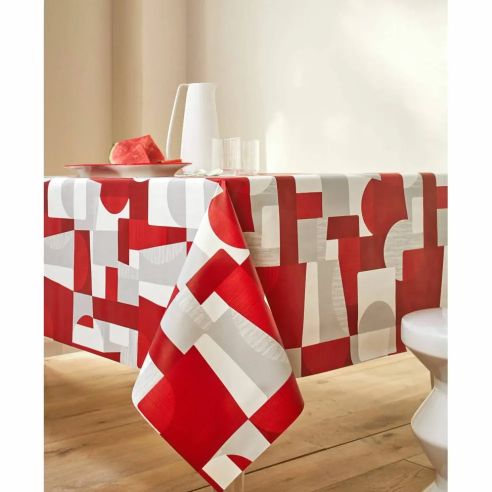 Nappe toile cirée imprimé Patch duo