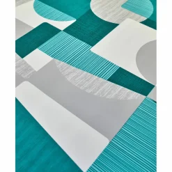 Nappe toile cirée imprimé Patch duo