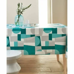 Nappe toile cirée imprimé Patch duo