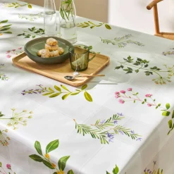 Nappe toile cirée imprimé printanier
