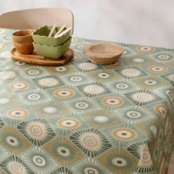 Nappe toile cirée imprimé wax
