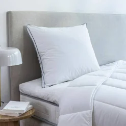 Oreiller percale coton microgel ferme