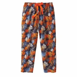 Pantacourt de pyjama en coton - imprimé tropical