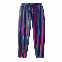 Pantacourt de pyjama imprimé rayé Estrella - coton