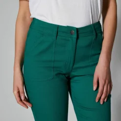 Pantacourt droit retroussable, jean