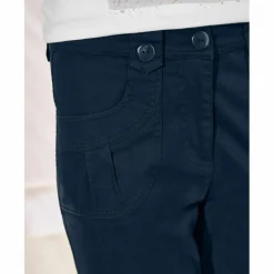 Pantacourt droit stretch